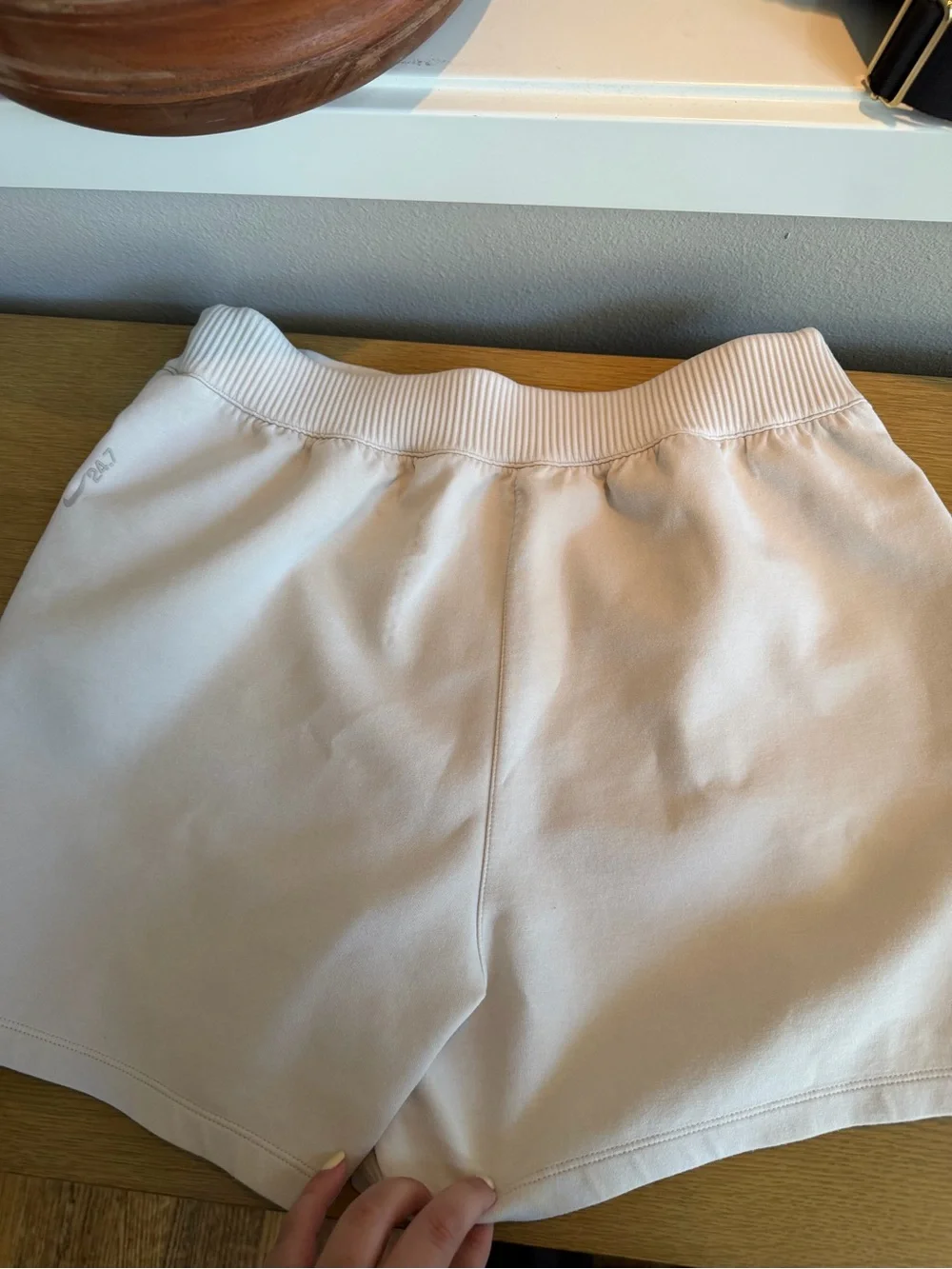 Nike Women’s Athletic Shorts in Light Beige